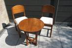 jaren 50 set:Tafeltje /twee stoelen, Huis en Inrichting, Overige Huis en Inrichting, Ophalen, Gebruikt