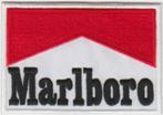 Marlboro stoffen opstrijk patch embleem #1, Verzenden, Nieuw, Overige typen