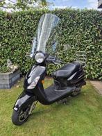 Sym fiddle II 50S(goed onderhouden), Fietsen en Brommers, Scooters | SYM, Ophalen, Maximaal 45 km/u, Zo goed als nieuw, Benzine