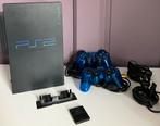 Playstation 2 phat incl fmc boot ssd met games., Spelcomputers en Games, Spelcomputers | Sony PlayStation 2, Met 2 controllers