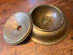 Asbak messing antiek- 22cm, Antiek en Kunst, Antiek | Koper en Brons, Ophalen of Verzenden, Koper