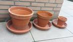 Terra cotta  potten, Ophalen, Rond, Minder dan 25 cm, Minder dan 40 cm