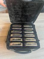 Set mondharmonica’s, Muziek en Instrumenten, Blaasinstrumenten | Mondharmonica's, Ophalen of Verzenden, Zo goed als nieuw, C-mondharmonica