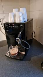 Volautomatische Espresso Cappuccino Automaat, Gebruikt, Espresso apparaat, 2 tot 4 kopjes, Afneembaar waterreservoir