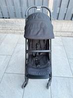 Zwarte Cybex Beezy buggy + warme voetenzak, Ophalen of Verzenden, Gebruikt, Kinderwagen, Overige merken