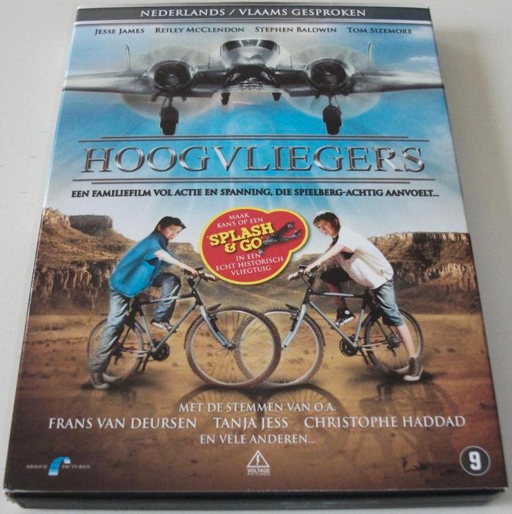 Dvd *** HOOGVLIEGERS ***, Cd's en Dvd's, Dvd's | Kinderen en Jeugd, Zo goed als nieuw, Film, Avontuur, Vanaf 9 jaar, Ophalen of Verzenden