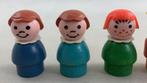 Fisher Price Little People Vintage 6 houten Figuren set hout, Kinderen en Baby's, Speelgoed | Fisher-Price, Gebruikt, Ophalen of Verzenden