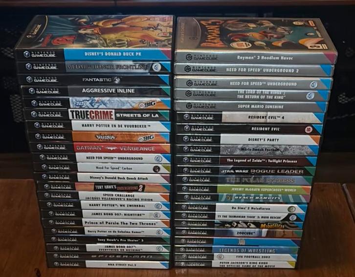 Nintendo GameCube • 44 games • game collectie, Spelcomputers en Games, Games | Nintendo GameCube, Gebruikt, 3 spelers of meer