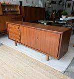 Prachtig vintage midcentury dressoir lowboard sideboard, Huis en Inrichting, Kasten | Dressoirs, Ophalen of Verzenden, Zo goed als nieuw