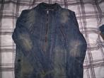 SPIJKERJACK van SOHO maat L, Kleding | Heren, Ophalen of Verzenden, Zo goed als nieuw, Maat 52/54 (L), Blauw