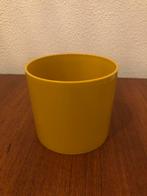 Elho Bloempot - Okergeel - 11 cm, Tuin en Terras, Bloempotten, Kunststof, Rond, Ophalen of Verzenden, Binnen