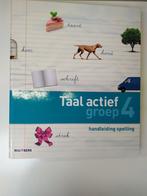 Taal Actief - Groep 4 - Spelling Handleiding., Ophalen of Verzenden, Zo goed als nieuw, Overige niveaus, Nederlands