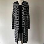 Mooi gebreid Bloomings Amsterdam vest 110cm mt. 38/40 zgan, Ophalen of Verzenden, Zo goed als nieuw, Maat 38/40 (M), Zwart