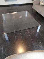 Lourens Fisher glazen salontafel, Ophalen, Vierkant, Modern, Minder dan 50 cm
