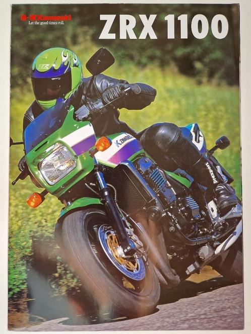 Kawasaki folders ZRX1100 - ZR - Zephyr - GTR & E modellen, Motoren, Handleidingen en Instructieboekjes, Kawasaki, Verzenden