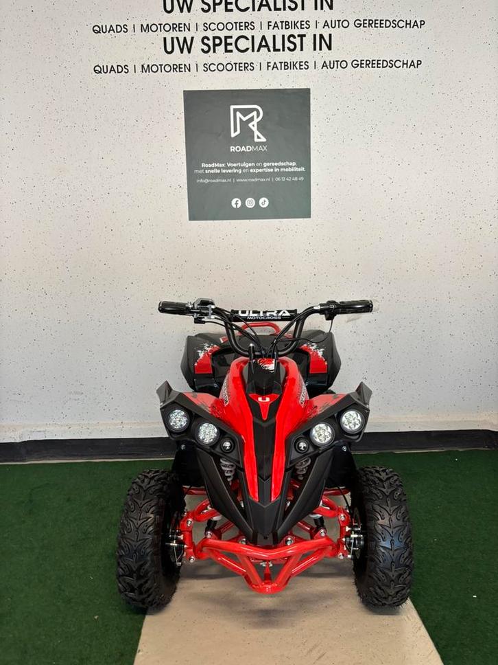 🚀Nieuw🚀Kinderquad Rood Renegade Elektrisch 1000w 48v 30kmh, Kinderen en Baby's, Speelgoed | Buiten | Accuvoertuigen, Nieuw, Ophalen of Verzenden
