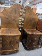 Set van 2 Originele Art Deco Nachtkastjes – ca. 1930, Ophalen