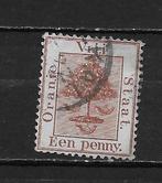 Oranje vrijstaat Zuid-Afrika 1868, Verzenden, Zuid-Afrika, Gestempeld