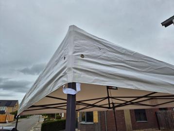 Easy Up Partytent 4 x 4 m (Dik frame & Dik zeil) beschikbaar voor biedingen