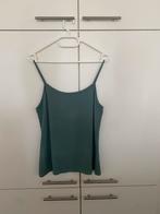 Blauw/groene spaghetti top - maat L, Overige kleuren, Maat 42/44 (L), Ophalen of Verzenden, Zonder mouw