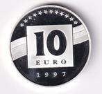 Duitsland 10 Euro 1997 Prachtig Plus, Duitsland, Verzenden, Zilver, 10 euro