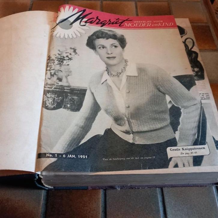 Margriet weekblad 1951, Boeken, Tijdschriften en Kranten, Gelezen, Damesbladen, Ophalen of Verzenden