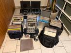 Complete DJ set met draaitafels, mixer en 357 house platen, Ophalen, Gebruikt, Dj-set, Overige merken