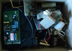 Doos met verzameling diverse electronica onderdelen, Hobby en Vrije tijd, Elektronica-componenten, Ophalen of Verzenden, Gebruikt