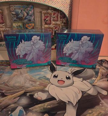 2x Pokémon Scarlet & Violet Journey Together ETB beschikbaar voor biedingen