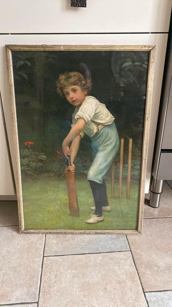 P h calderon 1833-1898, Antiek en Kunst, Kunst | Schilderijen | Klassiek, Ophalen