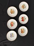 Hutschenreuther Fruitbordjes - 6 stuks (1 beschadigd), Antiek en Kunst, Ophalen of Verzenden