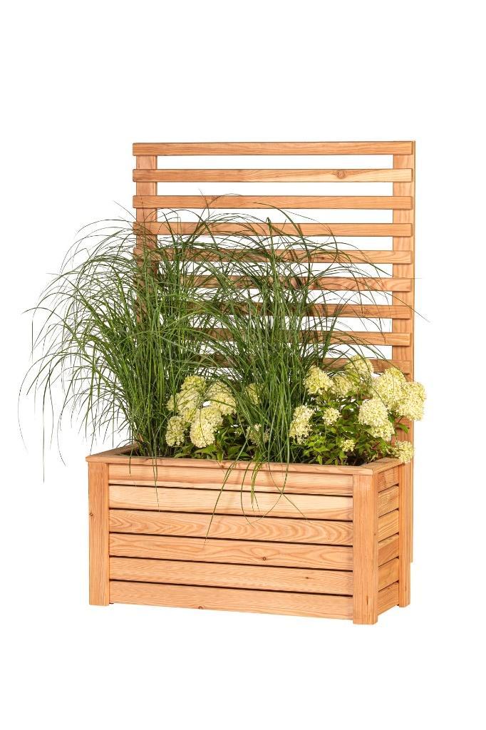 Bloembak | Plantenbak | Terrasafscheiding | Trellis, Tuin en Terras, Bloembakken en Plantenbakken, Nieuw, Hout, Tuin, Minder dan 30 cm