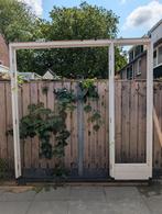 Tuindeur Openslaand!, Doe-het-zelf en Verbouw, Kozijnen en Schuifpuien, Ophalen, Gebruikt, Deurkozijn, 225 cm of meer