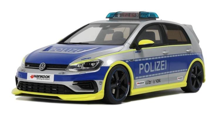 OttoMobile 1:18 Volkswagen Golf VII R Oettinger Polizei 2018, Hobby en Vrije tijd, Modelauto's | 1:18, Nieuw, Auto, OttOMobile