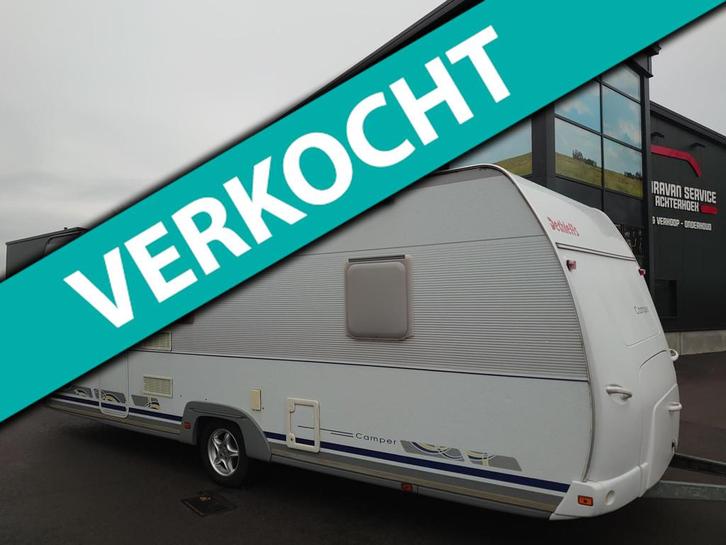 Dethleffs SK - 560 TKM stapelbed + Mover+ Airco+ VT & luifel, Caravans en Kamperen, Caravans, Bedrijf, tot en met 6, 1250 - 1500 kg