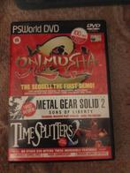 PS2 playstation Demo onimusha , timesplitters 2 metal gear s, Nieuw, Verzenden