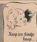 Retro reclame 1947 Koopmans Kindermeel knap zo kindje, Verzamelen, Verzenden, Overige typen