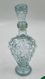 Vintage groen glazen Italiaanse karaf Empoli, Huis en Inrichting, Keuken | Servies, Ophalen, Glas, Overige stijlen, Glas of Glazen