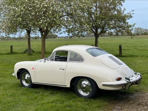 Porsche 356 BT5  Coupe, 1600 Super 75 Pk, bj 1960, Auto's, Porsche, Particulier, Radio, Benzine, Coupé, Handgeschakeld, Beige