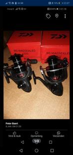 2 nieuwe Daiwa BG 4500 magsealed molens. Met 2 jaar garantie, Watersport en Boten, Ophalen of Verzenden, Molen, Zo goed als nieuw