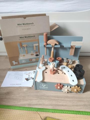 Little Dutch mini werkbank houten speelgoed nieuw beschikbaar voor biedingen