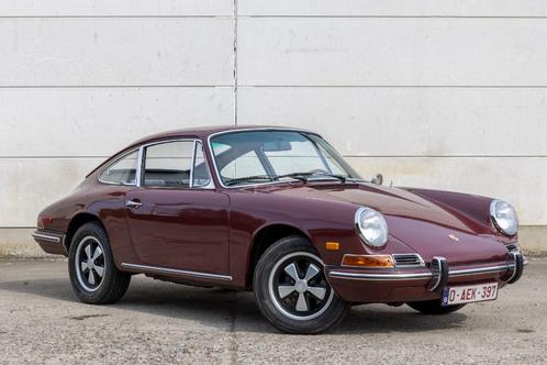 1968 Porsche 911 SWB Coupé 2.0L, Auto's, Porsche, Particulier, Benzine, Coupé, Handgeschakeld, Rood, Zwart, Kunstmatig leder, Achterwielaandrijving
