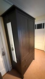 Kledingkast hemnes bruin/zwart ikea, Huis en Inrichting, Ophalen, 100 tot 150 cm, Zo goed als nieuw, 150 tot 200 cm