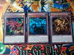 Egyptian God Set - Speed Duel Secret Rare SBC2 - Yu-Gi-Oh, Ophalen of Verzenden, Zo goed als nieuw, Meerdere kaarten, Foil