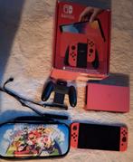 Nintendo switch Oled compleet + bewaartasje, Spelcomputers en Games, Spelcomputers | Nintendo Switch, Ophalen of Verzenden, Gebruikt