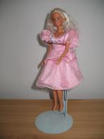 Barbie Pop Schattige Roze Jurk met Wijd Mouwtje *Vintage, Ophalen of Verzenden, Zo goed als nieuw, Pop