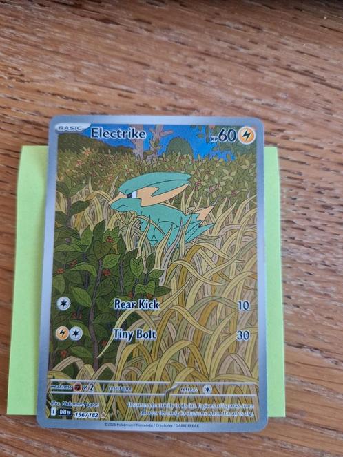 Electrike #196/182 DRI - NM conditie, Hobby en Vrije tijd, Verzamelkaartspellen | Pokémon, Nieuw, Losse kaart, Ophalen of Verzenden