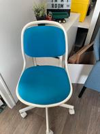 Blauwe bureaustoel op wielen Örfvjall Ikea, Huis en Inrichting, Bureaustoelen, Ophalen, Zo goed als nieuw, Blauw, Bureaustoel