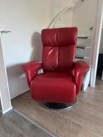 Verstelbare himolla relax fauteuil, Ophalen, Minder dan 75 cm, Leer, Zo goed als nieuw