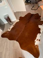 Cognac Bruine Koeienhuid XXL, Bruin, 200 cm of meer, Ophalen of Verzenden, Zo goed als nieuw